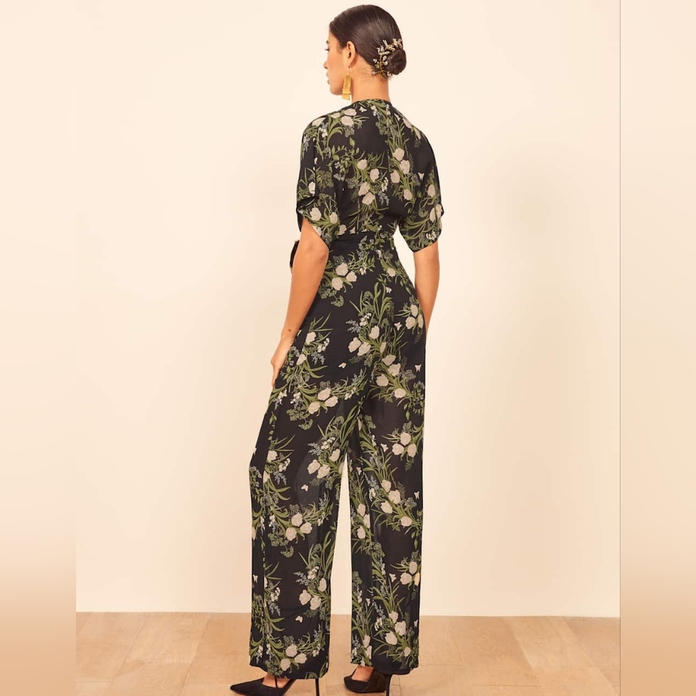 REFORMATION | $278 Lemongrass Jumpsuit - Picture 3 of 10